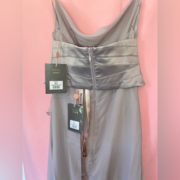 Alexandria w/ Corset House of CB Dress Vienne Lavender Gray Flowy Purple Medium - Picture 6 of 17